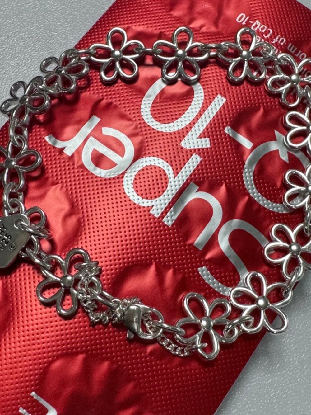 James Avery Daisy Charm Bracelet Charm birthday gift  Bracelet Medium 7.9inchs - Picture 4 of 12